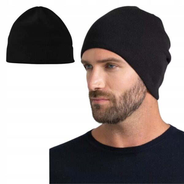 CZAPKA BEANIE JESIENNA jednowarstwowa