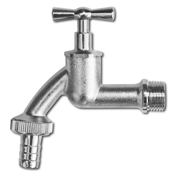 Kran GZ 3/4", wyjście na wąż 3/4"