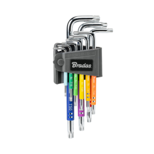 Zestaw kluczy imbusowych TORX 10 - 50 krótkie 9 szt