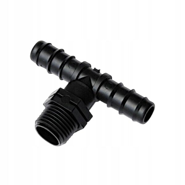Trójnik GZ 3/4" wtyk na wąż 16mm