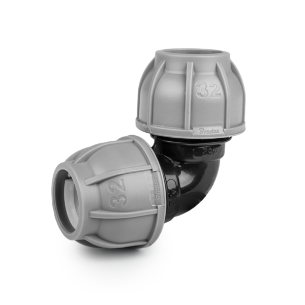 PN10 KOLANKO DO RUR PE 32 MM 90°