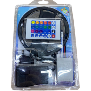 TAŚMA LED RGB 5m Z PILOTEM MATISTO