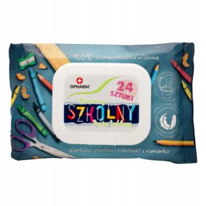 Papier toaletowy nawilżany szkolny opharm