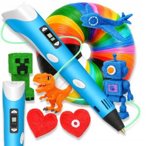 DŁUGOPIS 3D + WKŁADY 210 METRÓW DLA DZIECI DRUKARKA 3D MAGICZNY DŁUGOPIS 3D