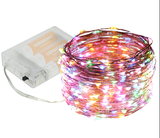Lampki na Druciku na Baterie 10M - Multi Kolor VERGIONIC