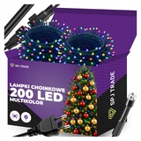 LAMPKI CHOINKOWE 200 LED MULTIKOLOR