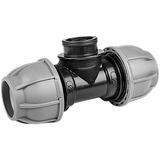 PN10 TRÓJNIK DO RUR PE 32 MM GW 1"