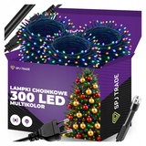 LAMPKI CHOINKOWE 300 LED MULTIKOLOR