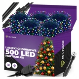 LAMPKI CHOINKOWE 500 LED MULTIKOLOR