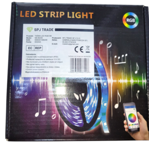 Taśma LED RGB 5m STEROWANA TELEFONEM