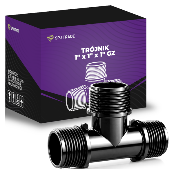 Trójnik FI 3x GZ 1"