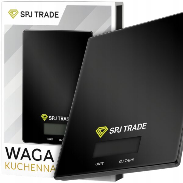 WAGA KUCHENNA ELEKTRONICZNA 1G/5000G Z WYŚWIETLACZEM DOTYKOWA